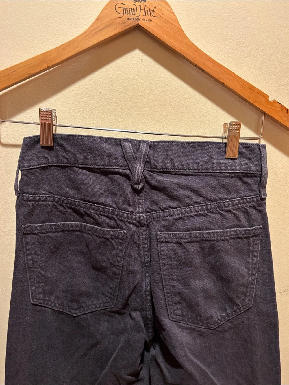 J. Crew Dark Navy denim wide  Leg Pants